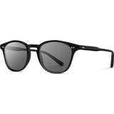 Shwood Kennedy Acetate Sunglasses | Black - Grey Polarized WAK2BGP