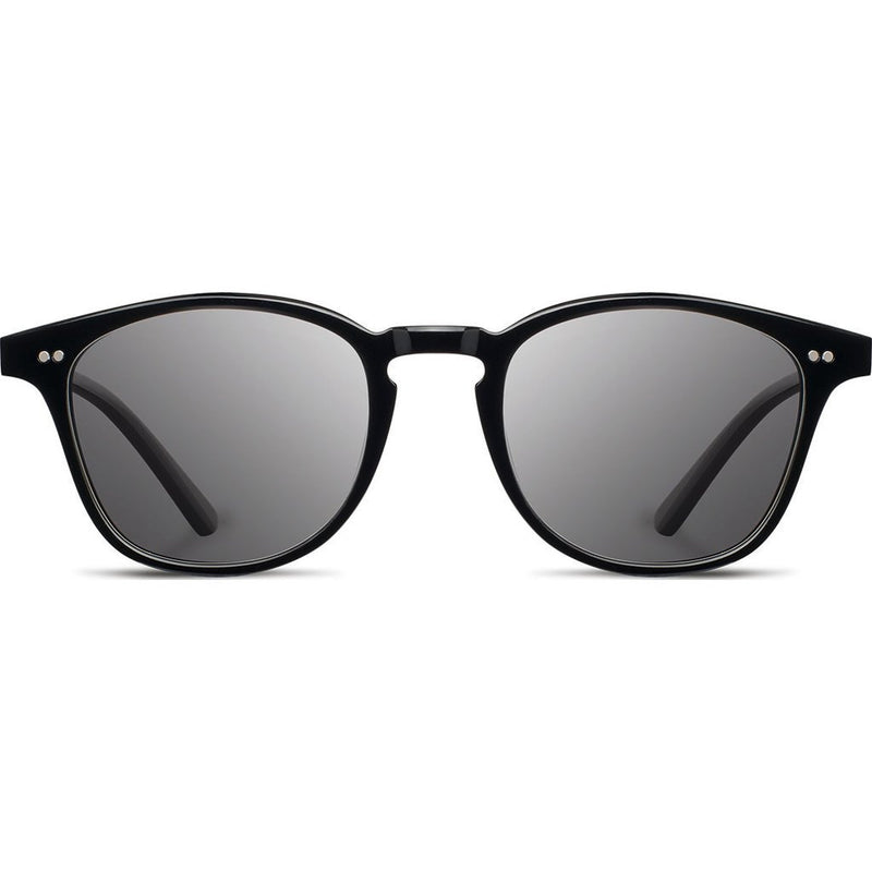 Shwood Kennedy Acetate Sunglasses | Black - Grey Polarized WAK2BGP