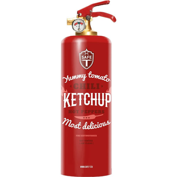 Safe-T Designer Fire Extinguisher | Ketchup