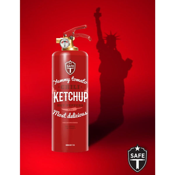 Safe-T Designer Fire Extinguisher | Ketchup