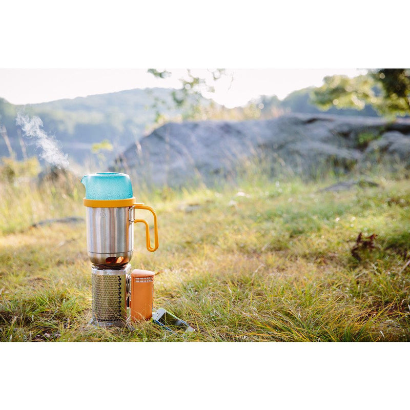 BioLite Grab and Go Kettle Pot Silver/Blue KPA – Sportique BioLite Grab and Go Kettle Pot Silver/Blue KPA – Sportique