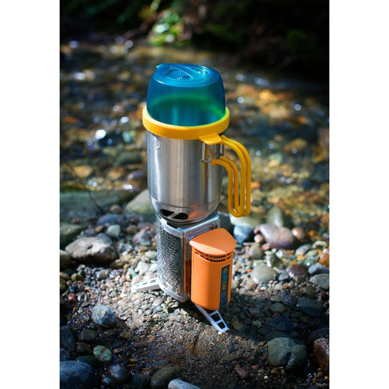 BioLite Grab and Go Kettle Pot Silver/Blue KPA – Sportique BioLite Grab and Go Kettle Pot Silver/Blue KPA – Sportique