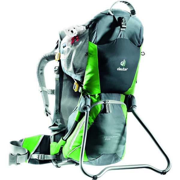 Deuter Kid Comfort Air Child Carrier Backpack Granite/Emerald – Sportique