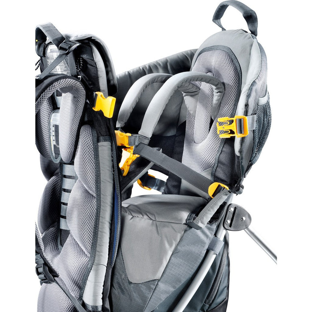 Deuter Kid Comfort Air Child Carrier Backpack Granite/Emerald – Sportique