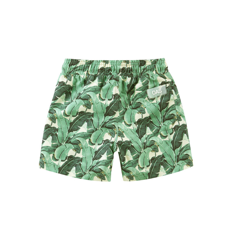 Oas Kids Banana Leaf Swim Shorts 
