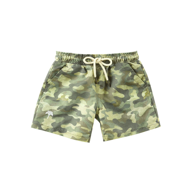 Oas Kids Cammo Swim Shorts 