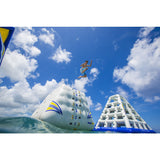Aquaglide King Of The Mountain Inflatbale Water Slide | Yellow/White/Blue 58-5216635