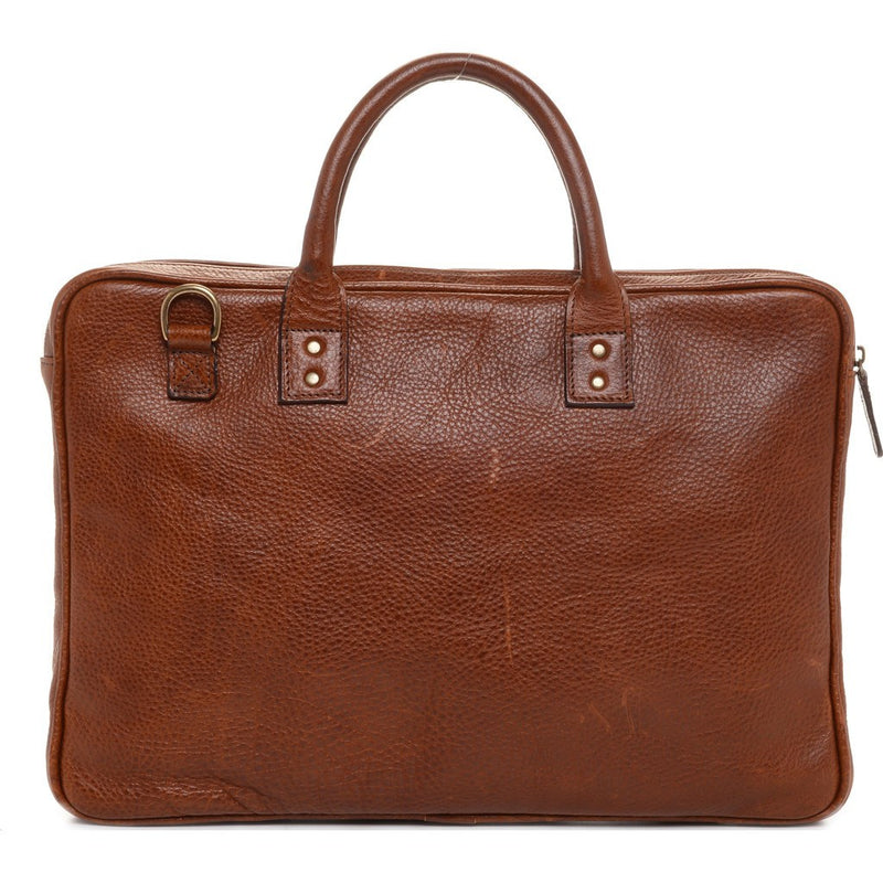 ONA Kingston Leather Briefcase | Walnut