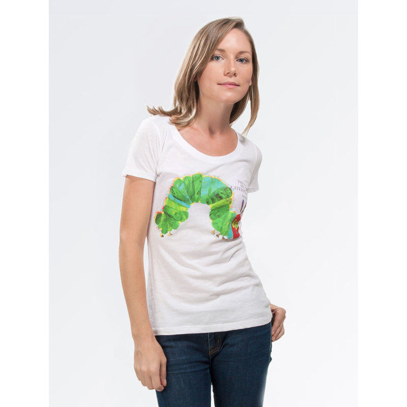 Out of Print Very Hungry Caterpillar Women's T-Shirt | White L-1050