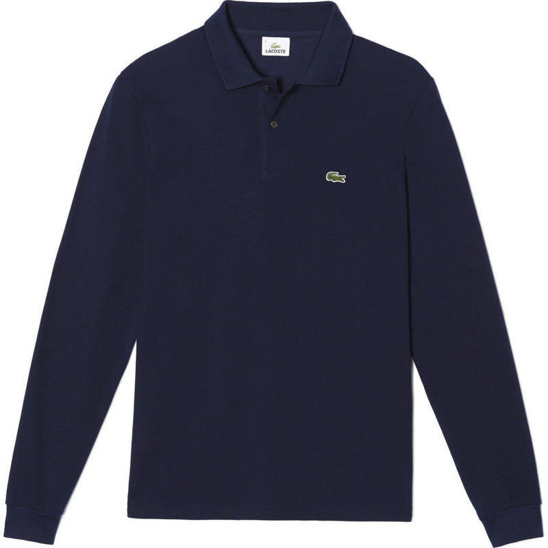 Shop Lacoste Long-Sleeve Polo Shirt