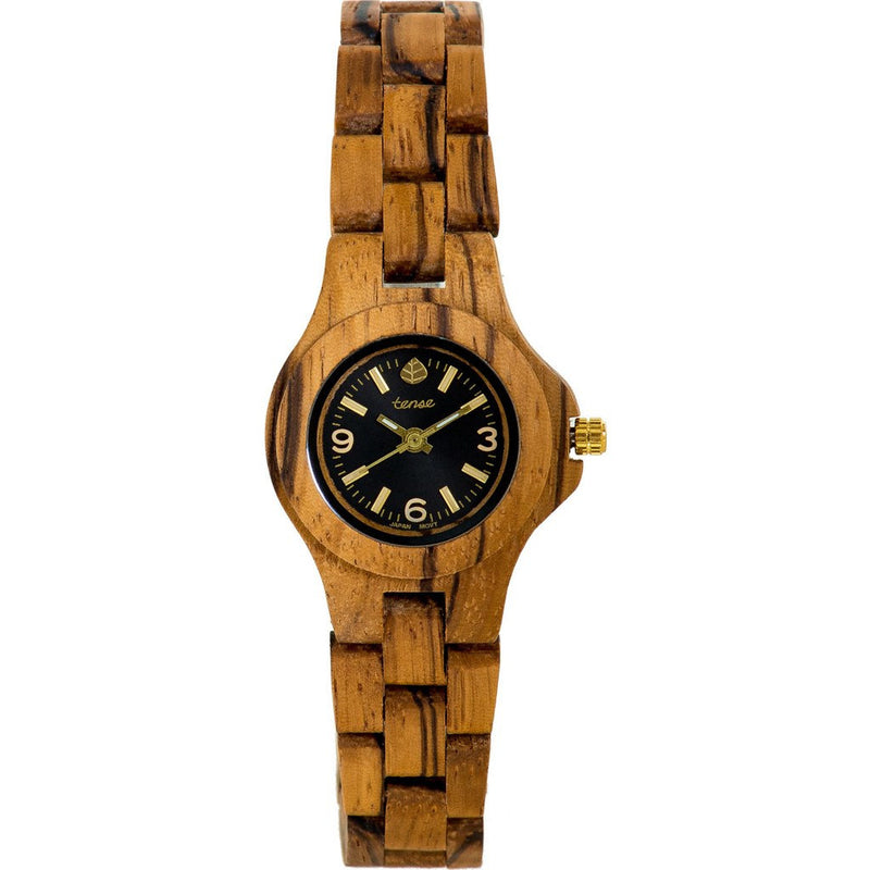 Tense Small Northwest Watch | Zebrawood L4300Z-BG