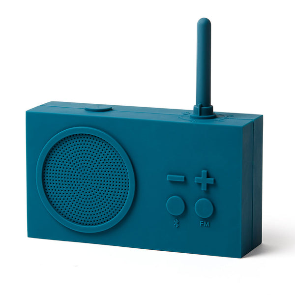 Lexon Tykho 3 Fm Radio & Bluetooth Speaker | Blue