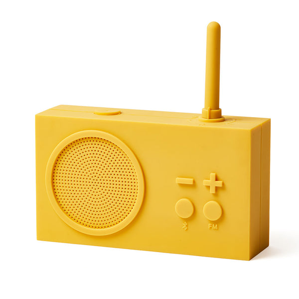 Lexon Tykho 3 Fm Radio & Bluetooth Speaker | Yellow