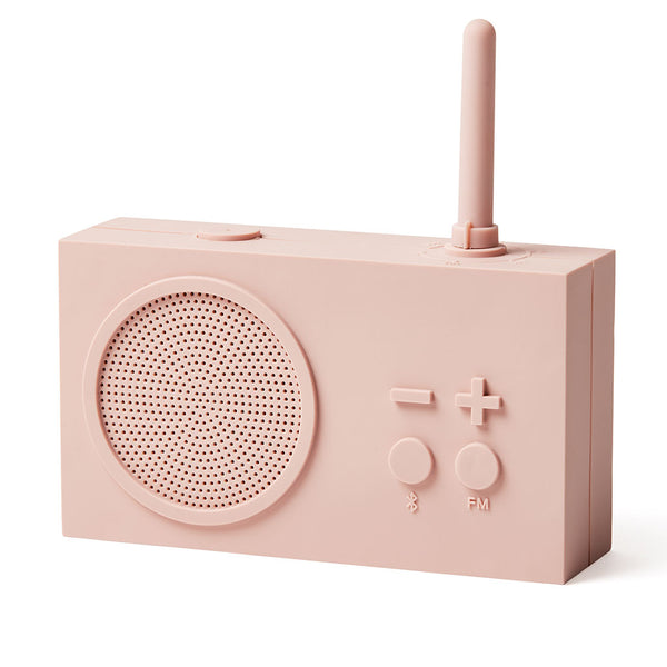Lexon Tykho 3 Fm Radio & Bluetooth Speaker | Pink