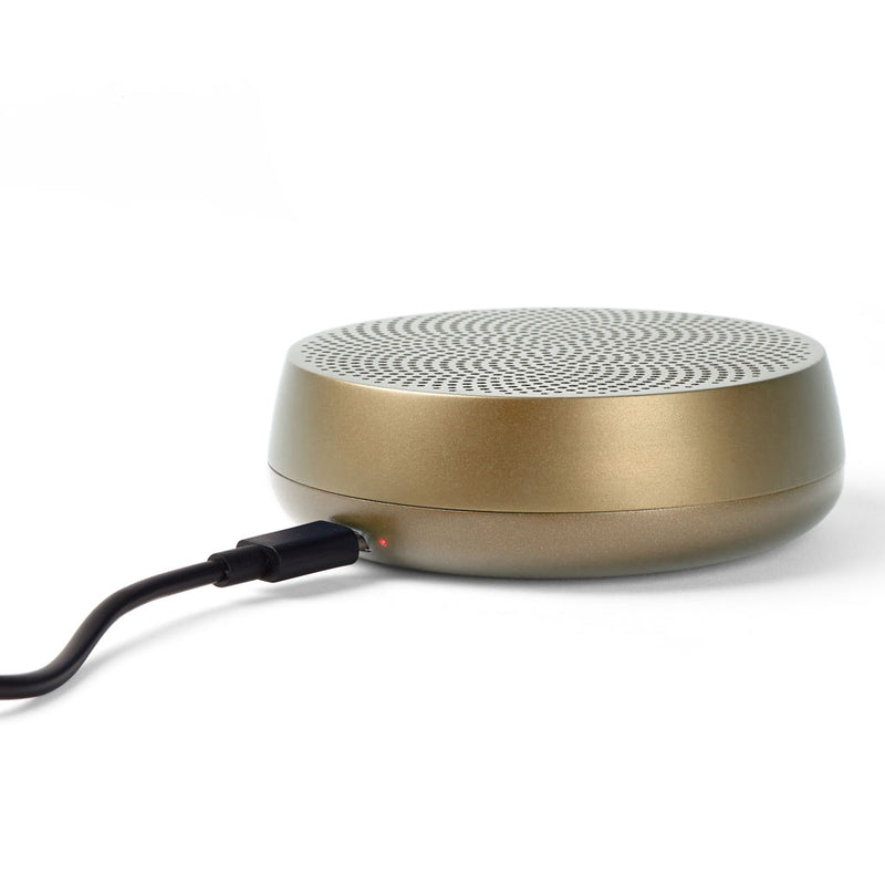 Lexon Mino L Portable Bluetooth Speaker | Gold