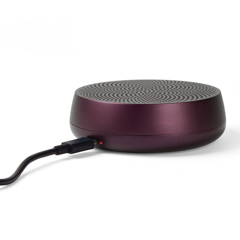 Lexon Mino L Portable Bluetooth Speaker | Dark Plum
