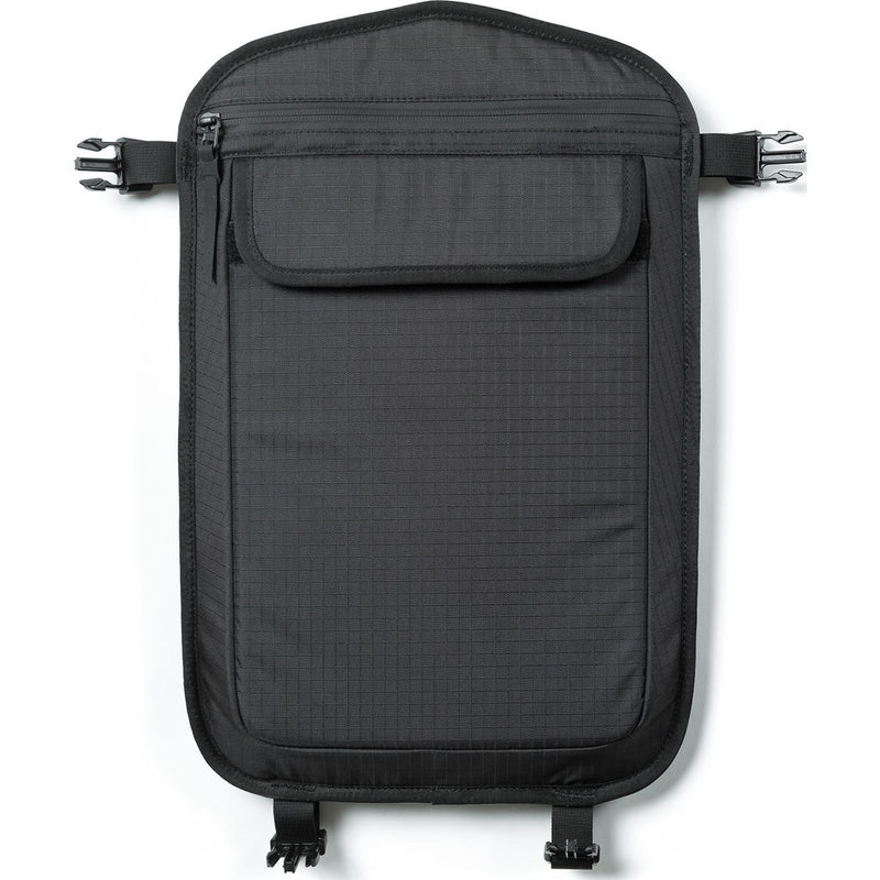 Black Ember Fold-Out Laptop Sleeve | Jet Black