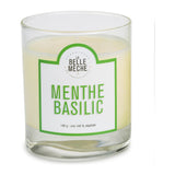 La Belle Meche Scented Soy Candle | Mint Basil