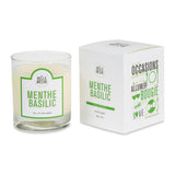 La Belle Meche Scented Soy Candle | Mint Basil