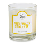 La Belle Meche Scented Soy Candle | Grapefruit and Lime
