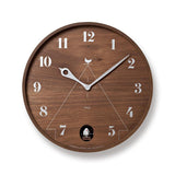 Lemnos Pace Clock brown
