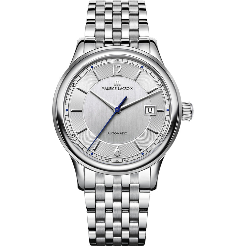 Maurice Lacroix Les Classiques Date 40mm Watch | Grey/Silver LC6098-SS002-120-1