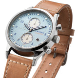 Triwa Sky Lansen Chrono Watch | Tan Sewn Classic LCST110SC010612