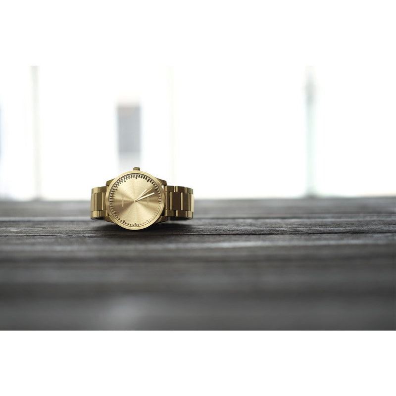 LEFF Amsterdam S38 Tube Watch | Brass LT71105