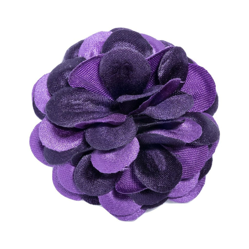 Hook & Albert Larg Dahlia Blend Lapel Flower | Purple LFDBL15S-PPPP-OS