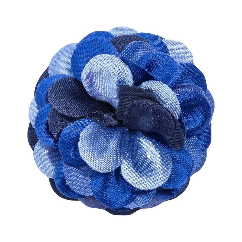 Hook & Albert Bluebell Lapel Flower | Blue