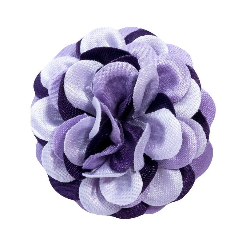 Hook & Albert Iris Lapel Flower | Purple