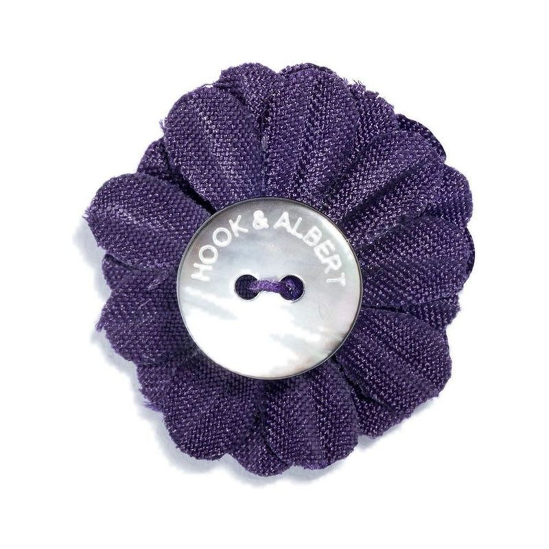 Hook & Albert Small Lapel Flower | Purple LFSSD-PRPL-OS