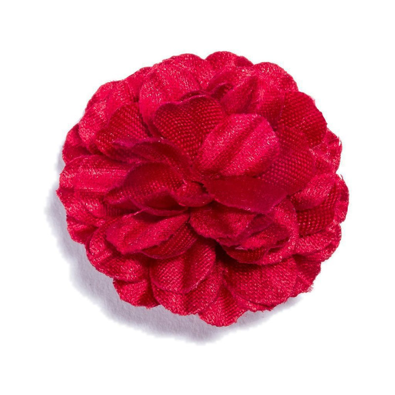 Hook & Albert Small Lapel Flower | Red LFSSD-RED-OS