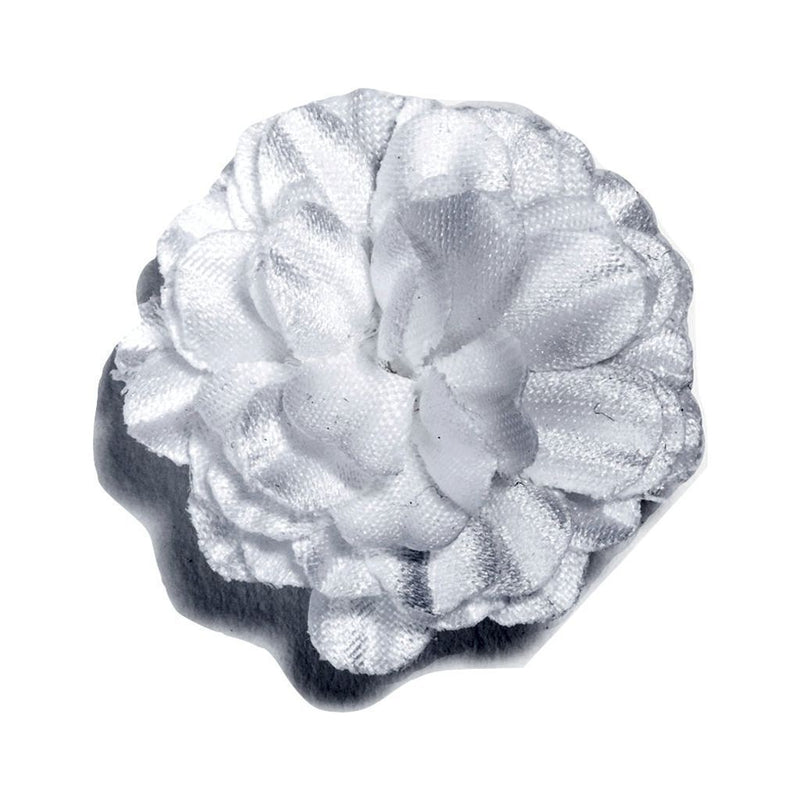 Hook & Albert Small Lapel Flower | White LFSSD-WHT-OS