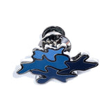 Hook & Albert Camo Lapel Pin | Blue LPCMO-BLU-OS