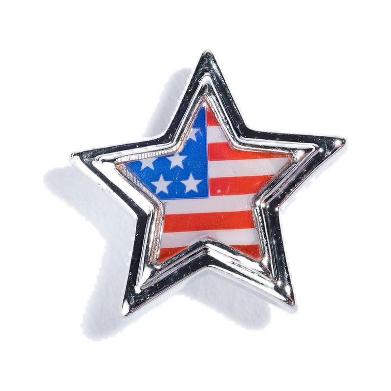 Hook & Albert USA Star Pin | Silver LPSTR-USA-PIN
