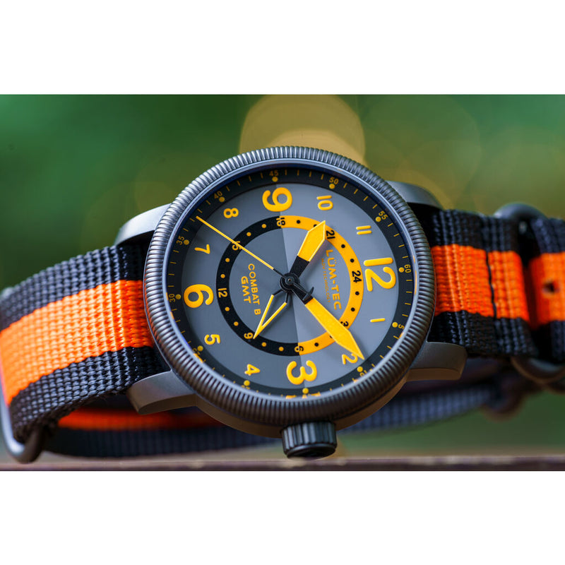Lum-Tec Combat B48 GMT Watch | Nylon Strap