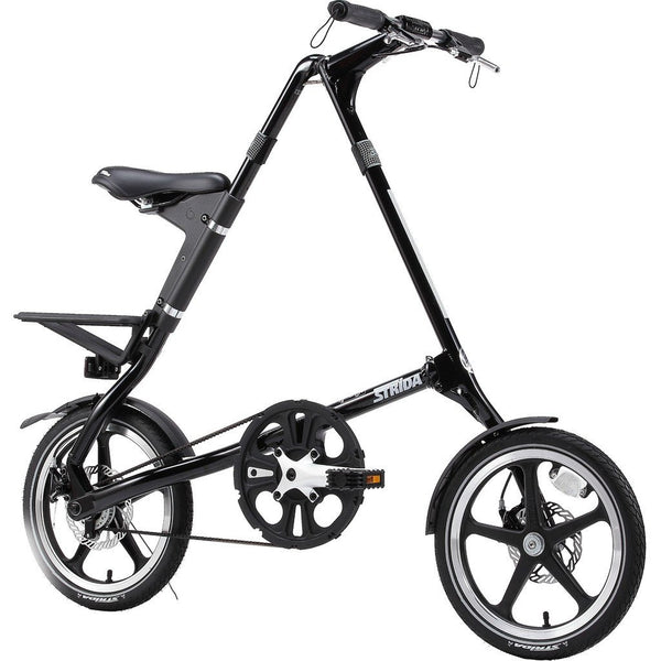 STRiDA LT Folding Bicycle | Black ST1606-1-MI