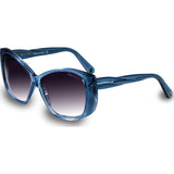 Velvet Eyewear Lucy Aqua Sunglasses | Grey Fade V012AQ05