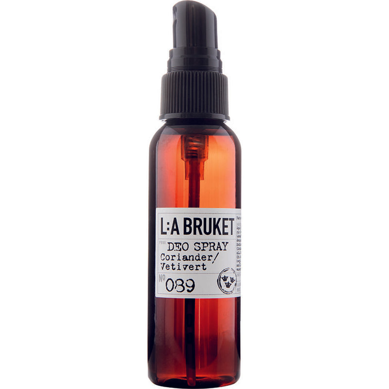 L:A Bruket 089 Deodorant Spray Coriander & Vetiver | 60 ml