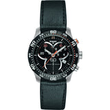 Traser H3 Ladytime Chronograph Black Watch | Leather Strap 100333
