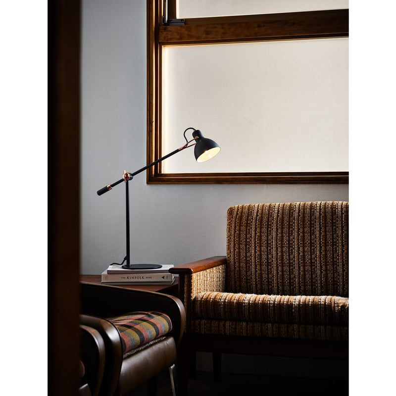 Seed Design Laito Gentle Table Lamp | Navy/Copper