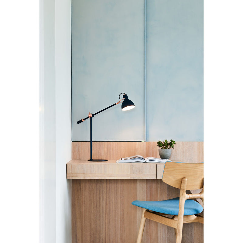 Seed Design Laito Gentle Table Lamp | Navy/Copper