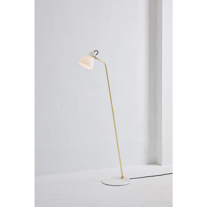 Seed Design Laito Opal Floor Lamp | Opal/Brass