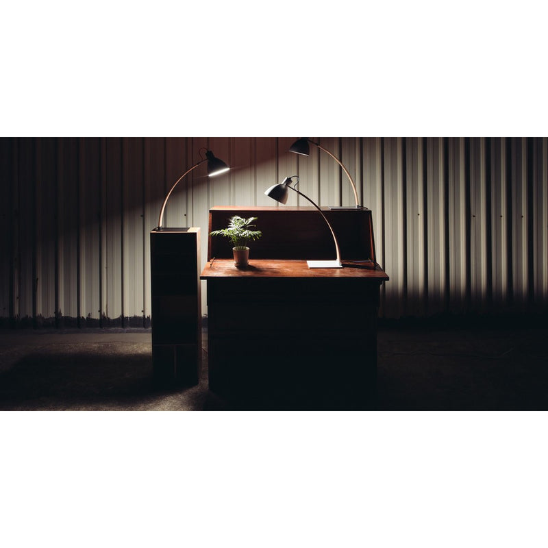 Seed Design Laito Wood Table Lamp | Dark Gray SQ-893DWR-DGY