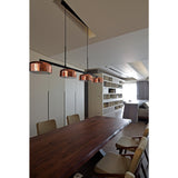 Seed Design Lalu Pendant Lamp | Copper SQ-250MCTR4-CPR