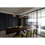 Seed Design Lalu Pendant Lamp | Copper SQ-250MCTR4-CPR