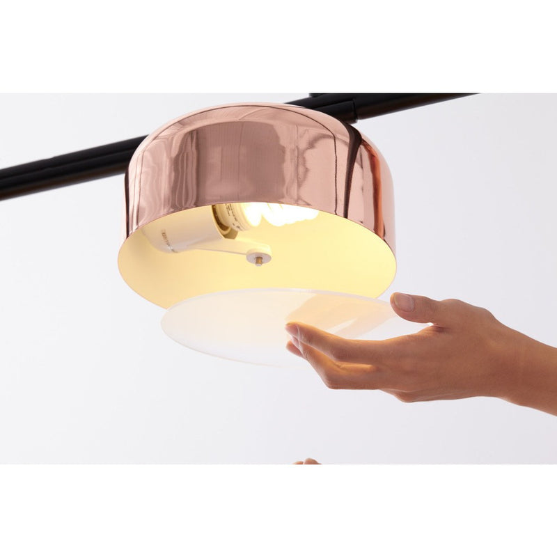Seed Design Lalu Pendant Lamp | Copper SQ-250MCTR4-CPR