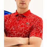 Lacoste Men's Ultra Dry Polo | Cochineal/White Dh9466_Ujr L
