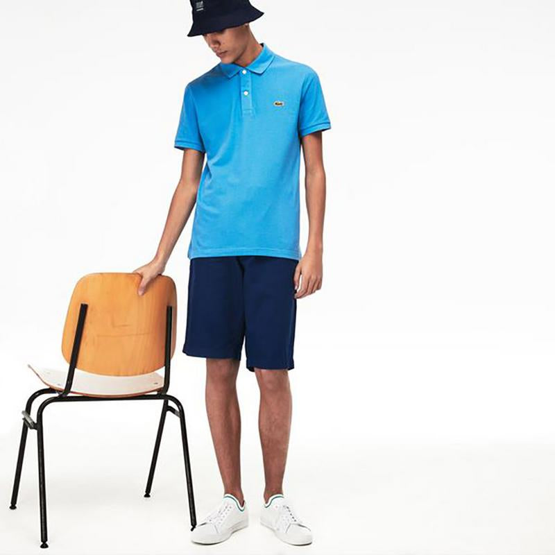 Lacoste Men's Petit Pique Slim Fit Polo Shirt